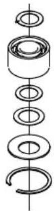 Mirka OS 383CV 70 - Parts List - Mirka© OS 75x100mm - 3