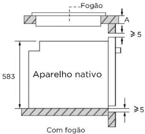 TEKA HCB 6375 SS - Diagrama do Armário (Armário Inferior) - 3