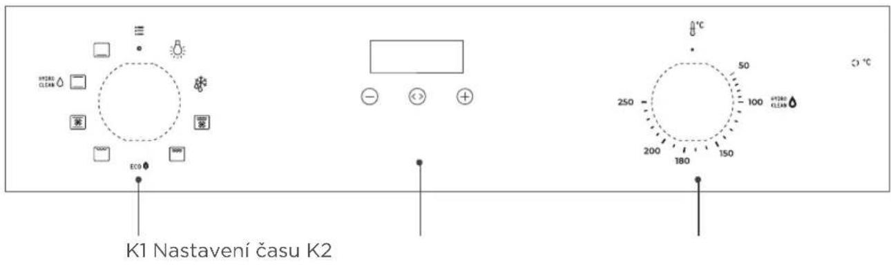 TEKA HCB 6375 SS - Ovládací panel - 1