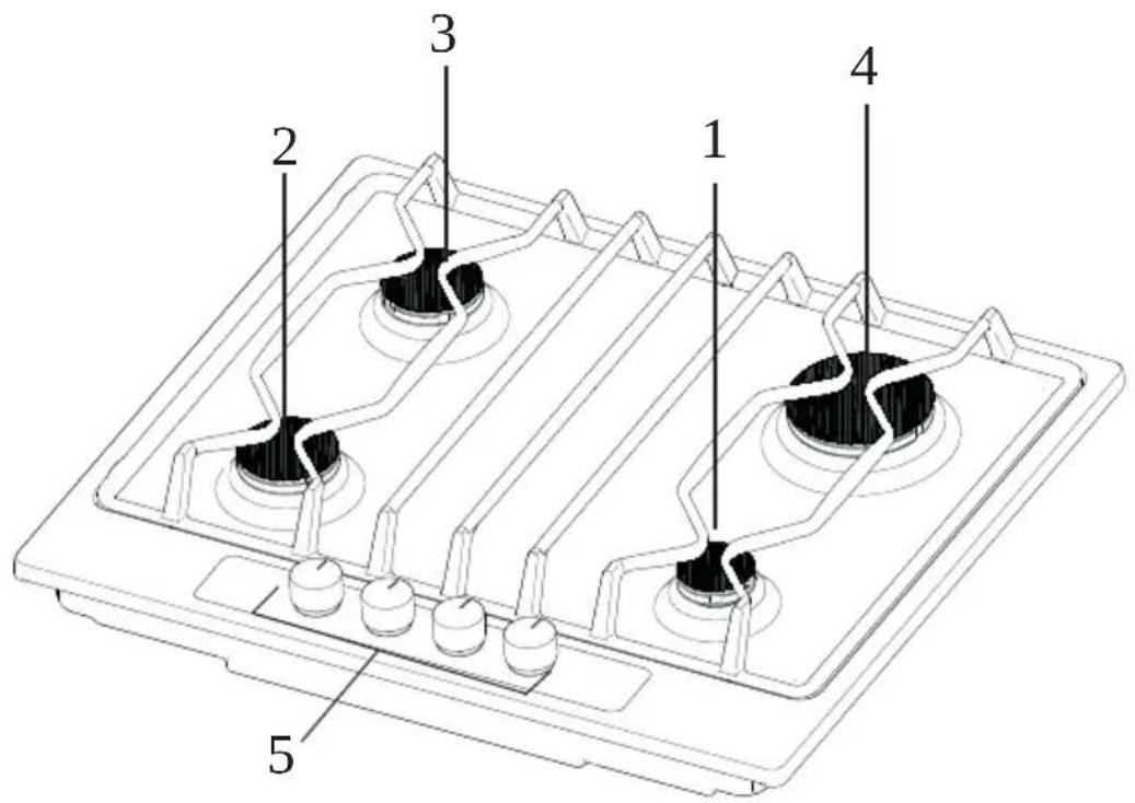 AEG 65741G-M - Description de l'appareil - 1