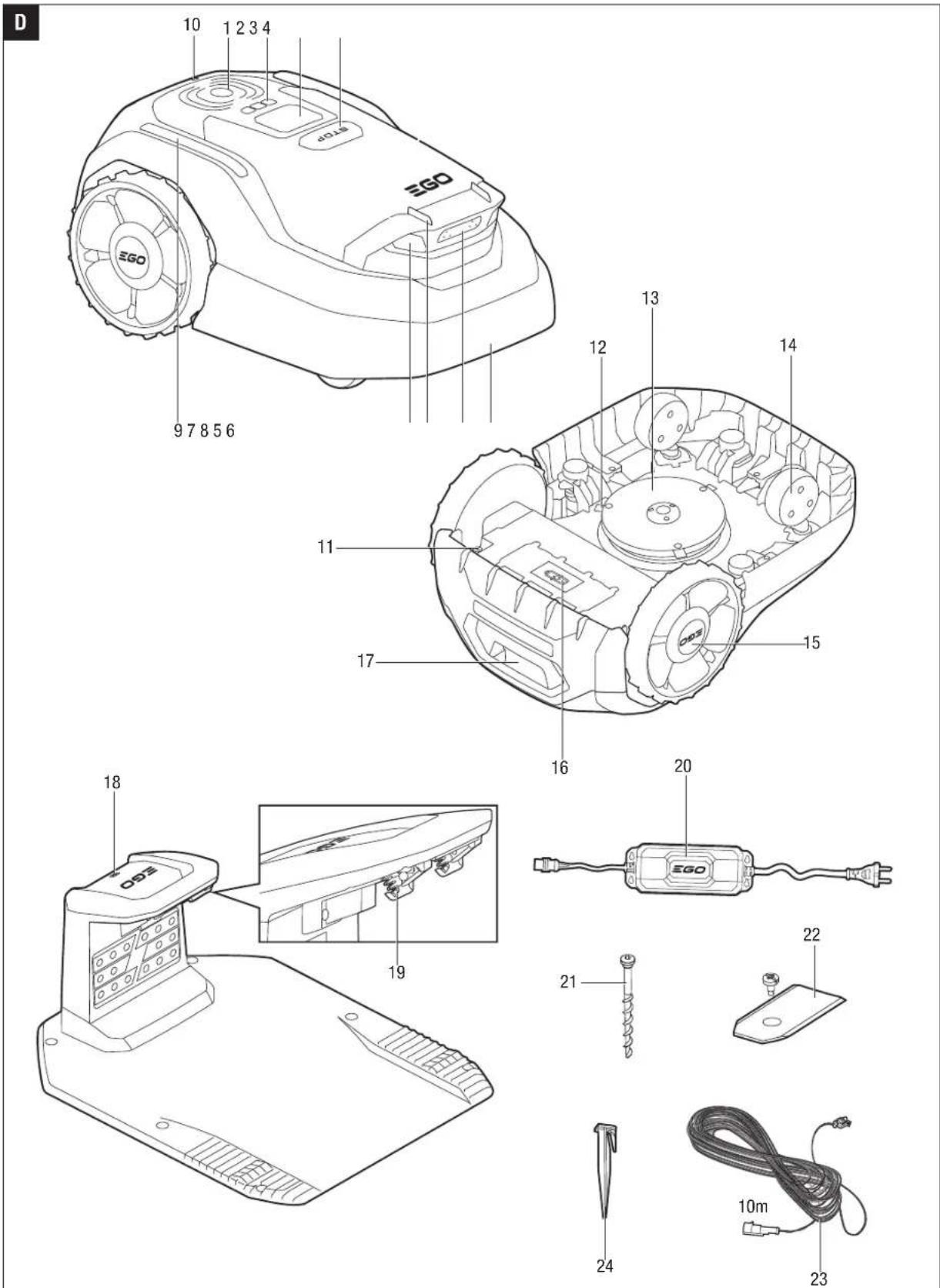 EGO Power+ RM6000E - ROBOTIC MOWER - 3