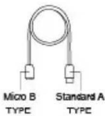 Micro B TYPE Standard A TYPE