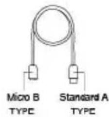 Micro B TYPE Standard A TYPE