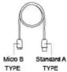 Micro B TYPE Standard A TYPE