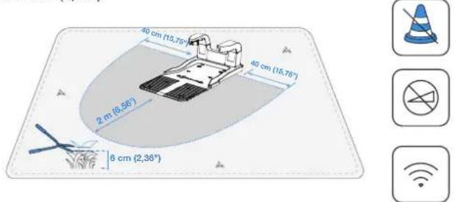ECOVACS GOAT O600 RTK - ① Installez la station de charge - 1