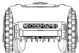 ECOVACS GOAT O600 RTK - ③ Vista posteriore - 1