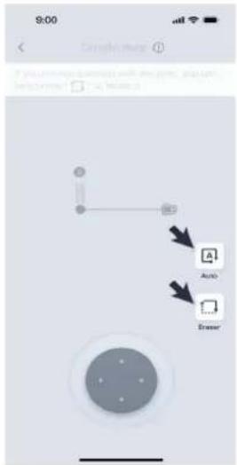 ECOVACS GOAT O600 RTK - ③ Bouton de fonction pendant la cartographie - 1