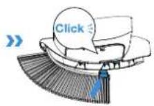 ECOVACS GOAT O1200 LiDAR PRO - Installation de la brosse du module de coupe - 2