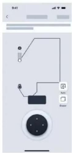 ECOVACS GOAT O1200 LiDAR PRO - ③ Functieknop tijdens het in kaart brengen - 1
