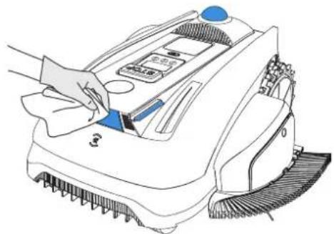 ECOVACS GOAT O1200 LiDAR PRO - ① Tärkeimpien osien puhdistusvaiheet - 1