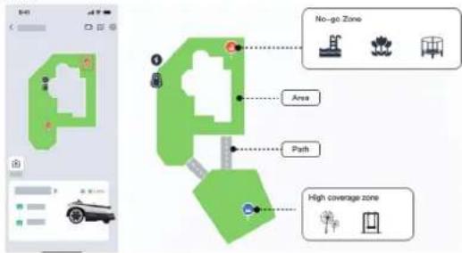 ECOVACS GOAT O1200 LiDAR PRO - ① Kartenbearbeitungsfunktionen - 1