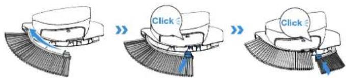 ECOVACS GOAT O1200 LiDAR PRO - ③ Sostituzione della spazzola del modulo tosaerba - 1