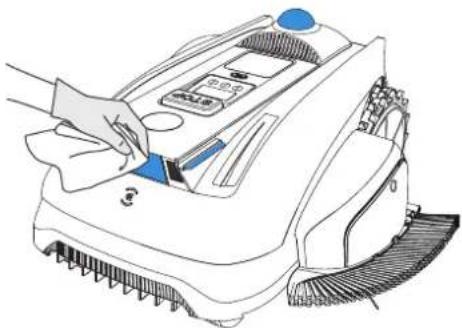 ECOVACS GOAT O1200 LiDAR PRO - ① Trin for rengøring af de vigtigste dele - 1