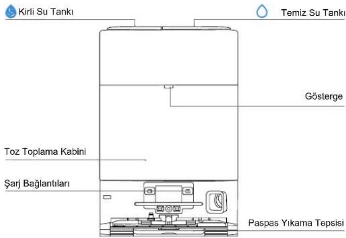 ECOVACS DEEBOT T80S OMNI - DEEBOT'un İçinde (Üst Kapağın Altında) - 2