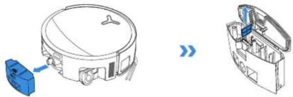 ECOVACS DEEBOT T80S OMNI - Schmutzwasserbehälter warten - 1