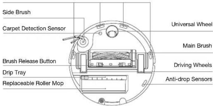 ECOVACS DEEBOT T80S OMNI - DEEBOT Front View - 2