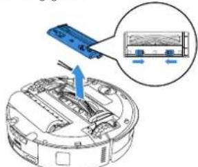 ECOVACS DEEBOT T80S OMNI - Pulizia della spazzola principale - 1