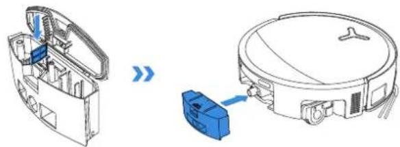 ECOVACS DEEBOT T80S OMNI - ⑤ Maintain Dirty Water Box - 3