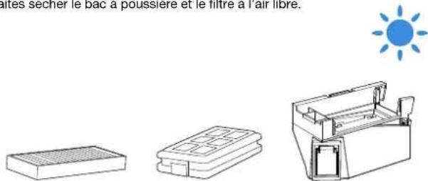 ECOVACS DEEBOT T80S OMNI - Entretien du bac à poussière et du filtre - 4