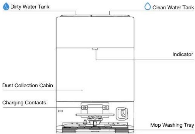 ECOVACS DEEBOT T80S OMNI - Inside DEEBOT (Under the Top Cover) - 2