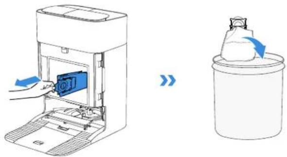 ECOVACS DEEBOT T80S OMNI - Entretien du bac à poussière - 2