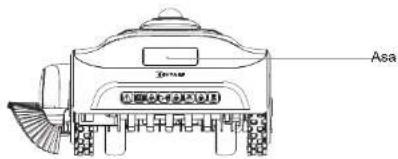 ECOVACS GOAT A3000 Lidar Pro - Vista posterior - 1