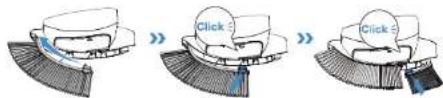 ECOVACS GOAT A3000 Lidar Pro - Trimmermodul borste byte - 1