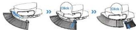 ECOVACS GOAT A3000 Lidar Pro - Utskifting av trimmermodulborsten - 1