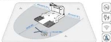 ECOVACS GOAT A3000 Lidar Pro - Platzieren Sie die Ladestation - 1