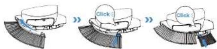ECOVACS GOAT A3000 Lidar Pro - Trimmer Module Brush Replacement - 1