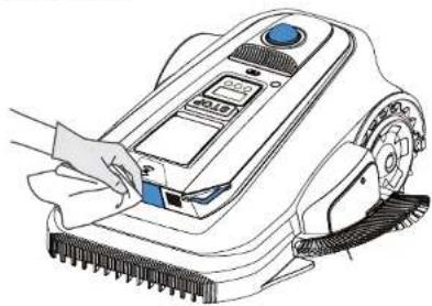 ECOVACS GOAT A3000 Lidar Pro - Advertencias antes del mantenimiento - 1