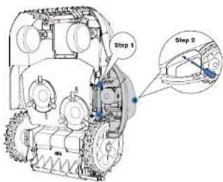 ECOVACS GOAT A3000 Lidar Pro - Instalación del modulo de la recortadora - 3