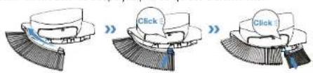 ECOVACS GOAT A3000 Lidar Pro - Remplacement de la brosse du module de coupe - 1