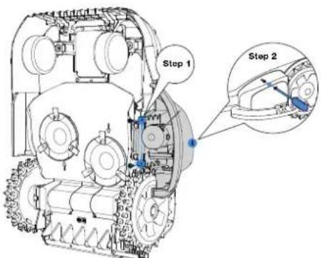 ECOVACS GOAT A2000 LiDAR PRO - ① Trimmer Module Installation - 3