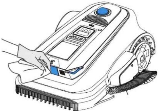 ECOVACS GOAT A2000 LiDAR PRO - ① Steps to Clean the Main Parts - 1