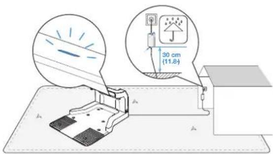 ECOVACS GOAT A2000 LiDAR PRO - ③ Conectar la alimentación - 1
