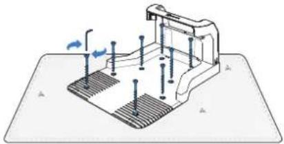 ECOVACS GOAT A2000 LiDAR PRO - ④ Fixer la station de recharge - 1