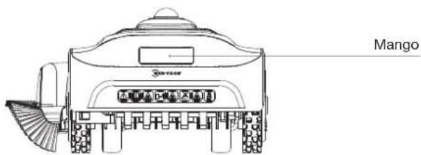 ECOVACS GOAT A2000 LiDAR PRO - ③ Vista posterior - 1