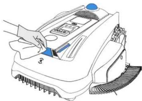 ECOVACS GOAT O1000 LiDAR PRO - ① Pasos para limpiar las piezas principales - 1