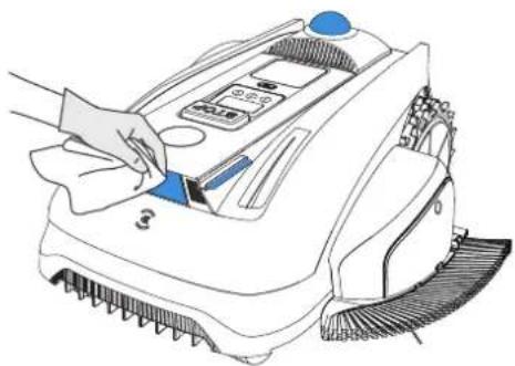 ECOVACS GOAT O1000 LiDAR PRO - ① Étapes pour nettoyer les pièces principales - 1
