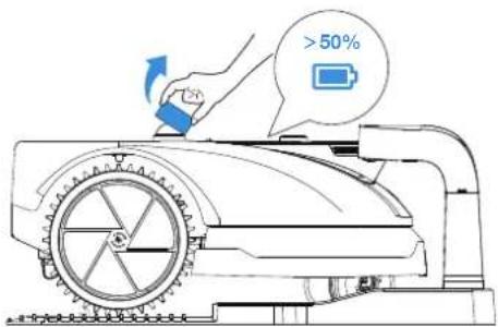 ECOVACS GOAT O1000 LiDAR PRO - Préparer le robot GOAT à l'utilisation - 1