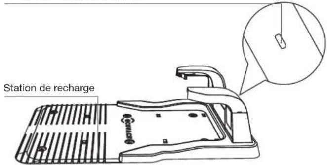 ECOVACS GOAT O1000 LiDAR PRO - ④ Station de recharge - 1