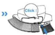 ECOVACS GOAT O1000 LiDAR PRO - ① Montaje del cepillo del módulo recortador - 3
