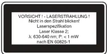 EINHELL TC-LD 60 R - Clasa laser 2 - 1