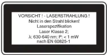 EINHELL TC-LD 60 R - Laseria koskevat erikoisohjeet - 2