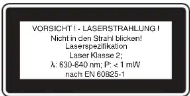 EINHELL TC-LD 60 R - Special information about the laser - 2