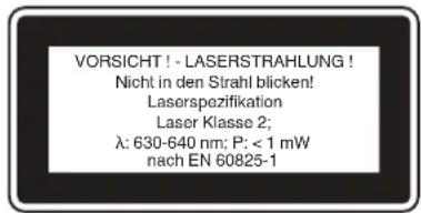 EINHELL TC-LD 30 R - Laseria koskevat erikoisohjeet - 2