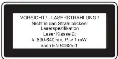EINHELL TC-LD 30 R - Laseri klass 2 - 1