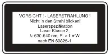 EINHELL TC-LD 30 R - Speciale informatie over de laser - 2