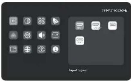 Alogic Clarity 6K Touch 32C6KPDTF - OSD-Menü - 2